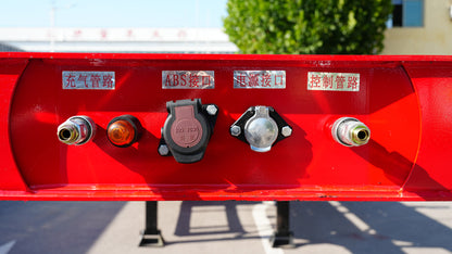 Container transport semi-trailer