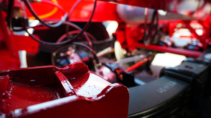 Container transport semi-trailer